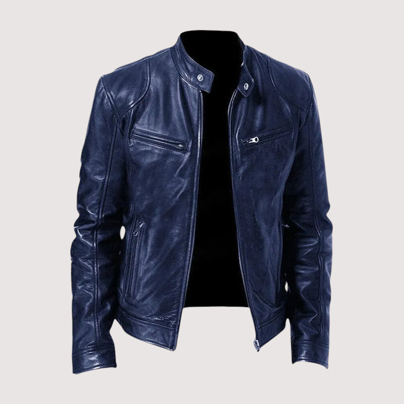 Robuste Herren Outdoorjacke, ideale Übergangsjacke für Wind und Wetter im Herbst. Praktisch und stilvoll.