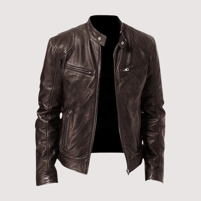 Leichte Herren Herbstjacke, bequem und atmungsaktiv. Stilvolle Übergangsjacke für wechselhaftes Wetter.