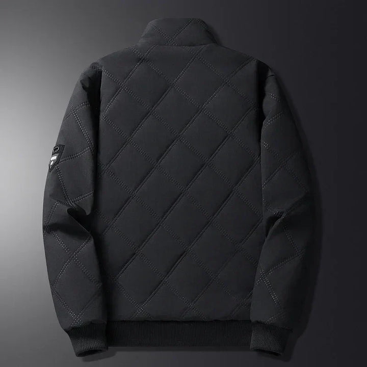 Stilvolle Herren Übergangsjacke, komfortabel und robust, für Frühling und Herbst. Klassische Freizeitjacke in Braun.