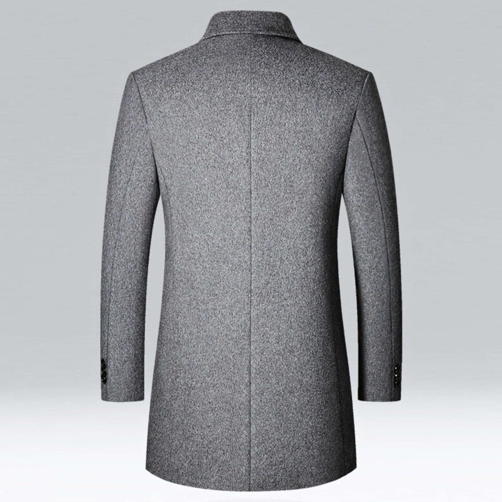 Moderner Herren Herbstmantel für den stilvollen Casual-Look. Bequeme, warme Männerjacke für Übergang und Winter.