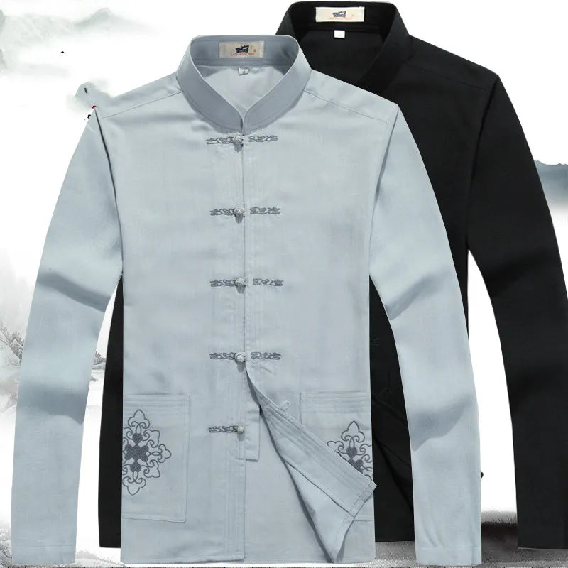 Herren Japanisches Freizeit-Set im Kimono-Stil, elegant & bequem, ideal für moderne Männer.