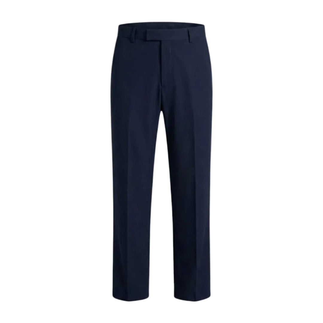 Herren Slim Fit Hose in Grau, komfortabel für Alltag & Büro, stilvolle Männer Mode.