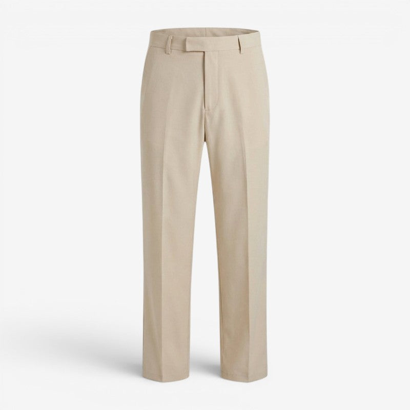Herren Slim Fit Hose mit Hemd, perfekter Business Casual Look für den Arbeitsalltag & Meetings.