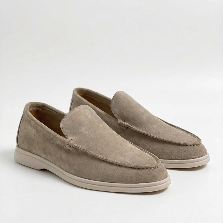 Eleganter Herren Business Loafer Slipper in Schwarz aus hochwertigem Leder für Stil & Komfort.