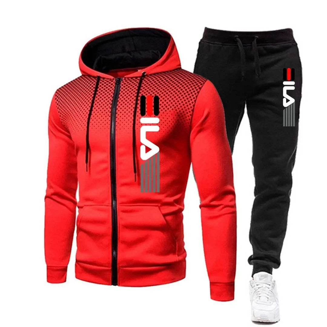 Komfortabler Unisex Trainingsanzug Set, perfekt für Sport, Freizeit & Alltag. Bequemer Jogginganzug.