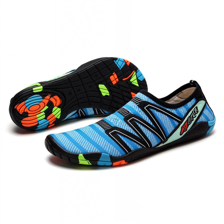 Unisex Aquaschuhe, speziell für Kajak und Surfen entwickelt. Rutschfest, flexibel und schnelltrocknend.