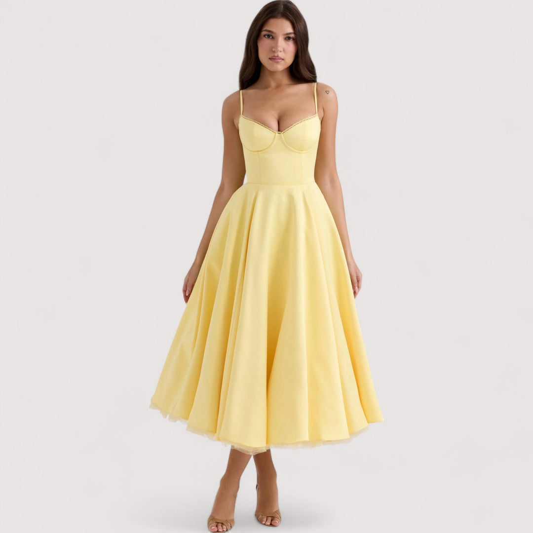 Vielseitiges Damenkleid für Sommer & Frühling; elegant, bequem und perfekt für jeden Anlass.