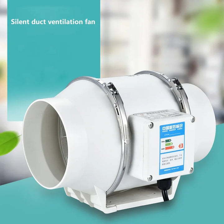 Stilvoller, leiser Ventilator für frische Luft ohne störenden Lärm; geräuscharme Lüftung für Ihr komfortables Zuhause.