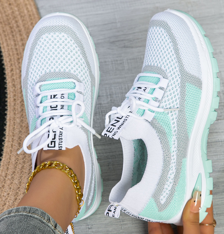 Stilvolle orthopädische Damen Walking Sneaker. Vielseitige Freizeitschuhe und Sportschuhe für jeden Tag.