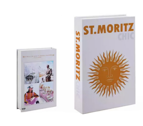 Ein Must-have für stilvolle Wohnkultur: Dekorationsbuch-Set als Deko-Akzent im Wohnzimmer.