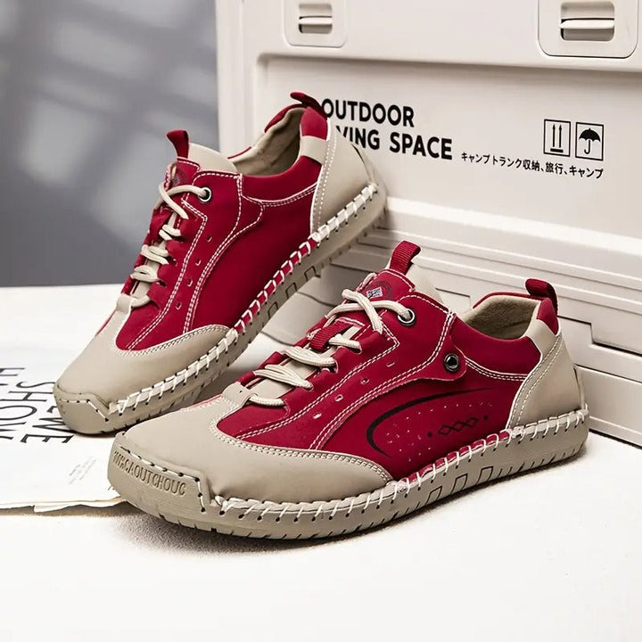 Rutschfeste orthopädische Damenschuhe für sicheren Halt, bieten hohe Flexibilität und Atmungsaktivität.