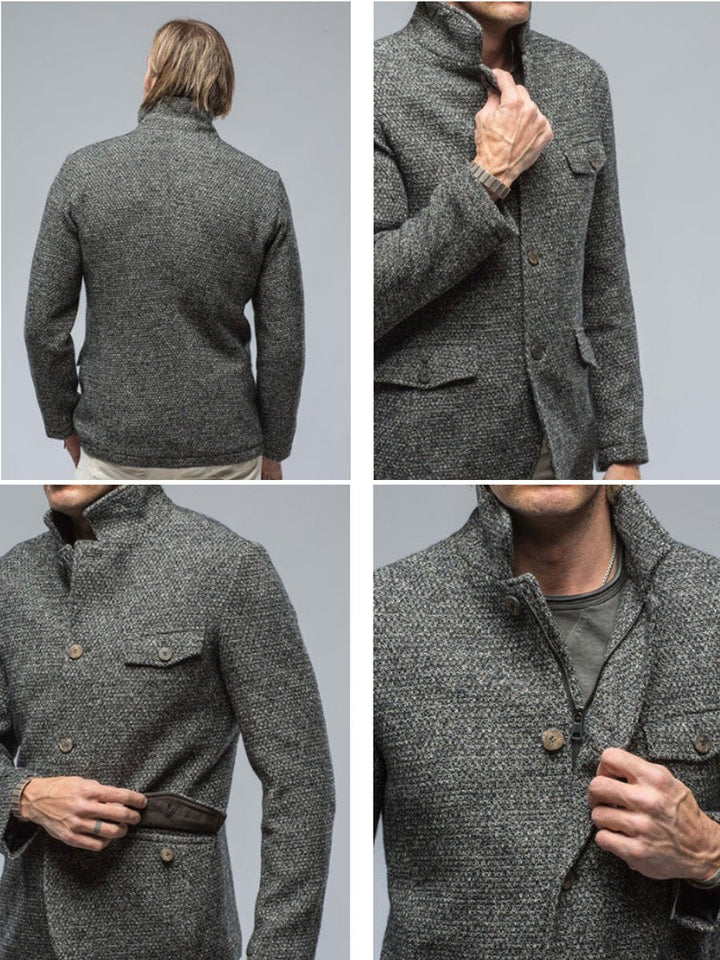 Moderner Herren Retro Freizeit Blazer. Vielseitige Übergangsjacke im Vintage-Stil für elegante & legere Outfits.