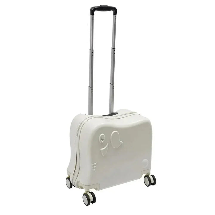 Leichter & robuster Elefanten-Reisekoffer; perfektes Reisegepäck für kleine Jungen & Mädchen auf Urlaubsfahrt.