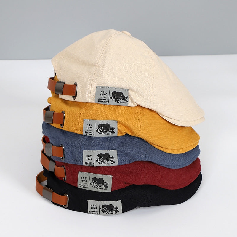Elegante Herren Schiebermütze im klassischen Vintage Stil. Modische Flatcap für Sommer, Herbst & Outdoor Aktivitäten.