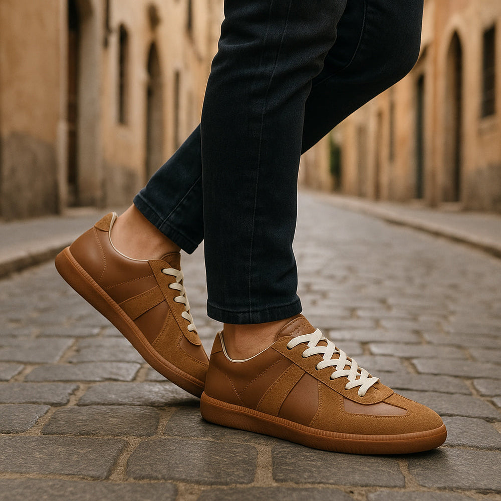 Rutschfeste Herren-Sneaker, komfortabel und langlebig. Perfekt als Alltagsschuhe und Freizeitschuhe.