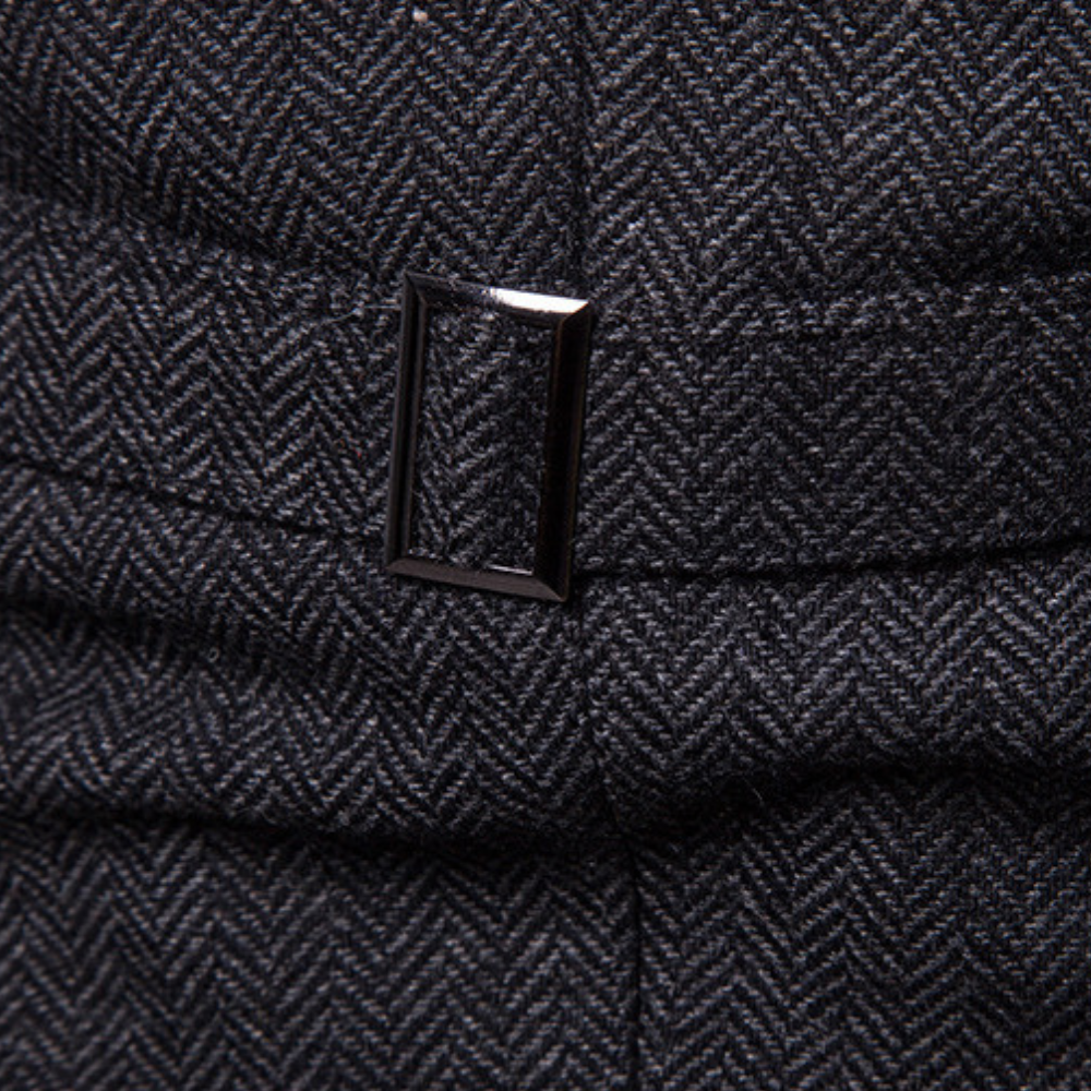 Elegante Herrenweste im Vintage-Stil, perfekt für Business und formelle Anlässe.