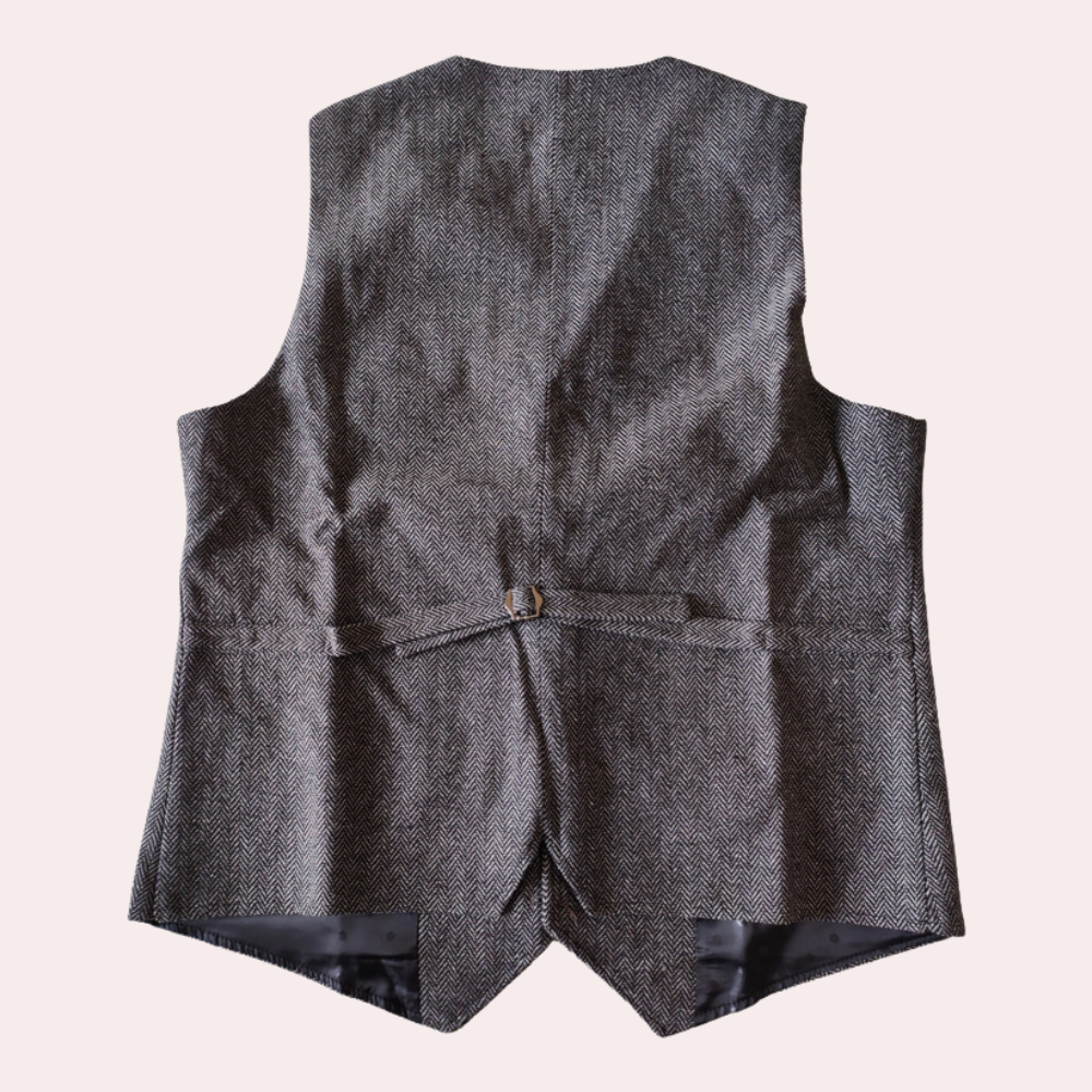 Komfortable Herren Vintage-Weste für Freizeit und lässig-elegante Herrenmode.