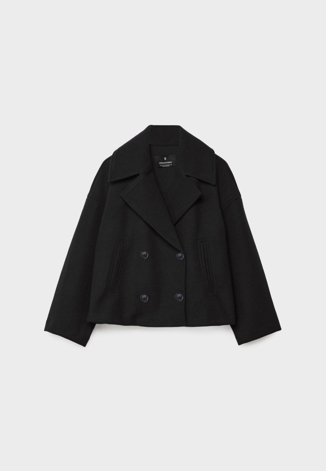 Klassische kurze Damenjacke für einen stilvollen Übergang zwischen Frühling und Herbst.