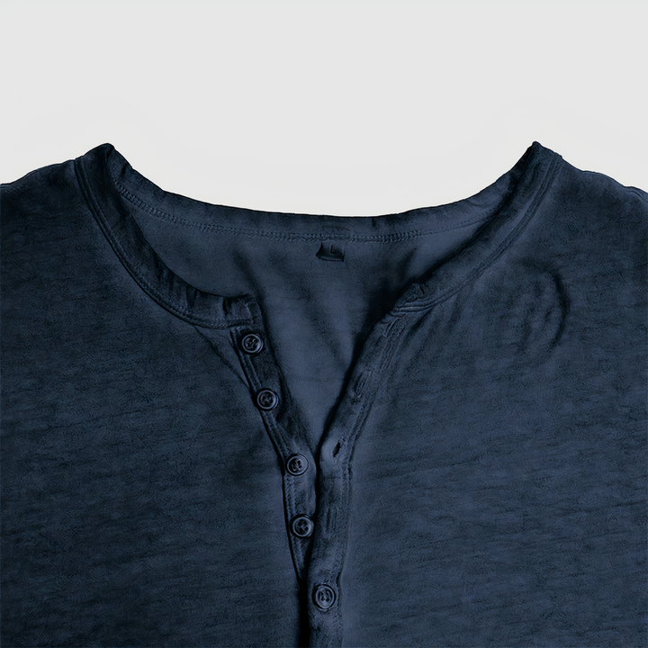 Elegantes Herren Langarmshirt, klassisch und vielseitig. Komfortables Basic-Oberteil für anspruchsvolle Looks.