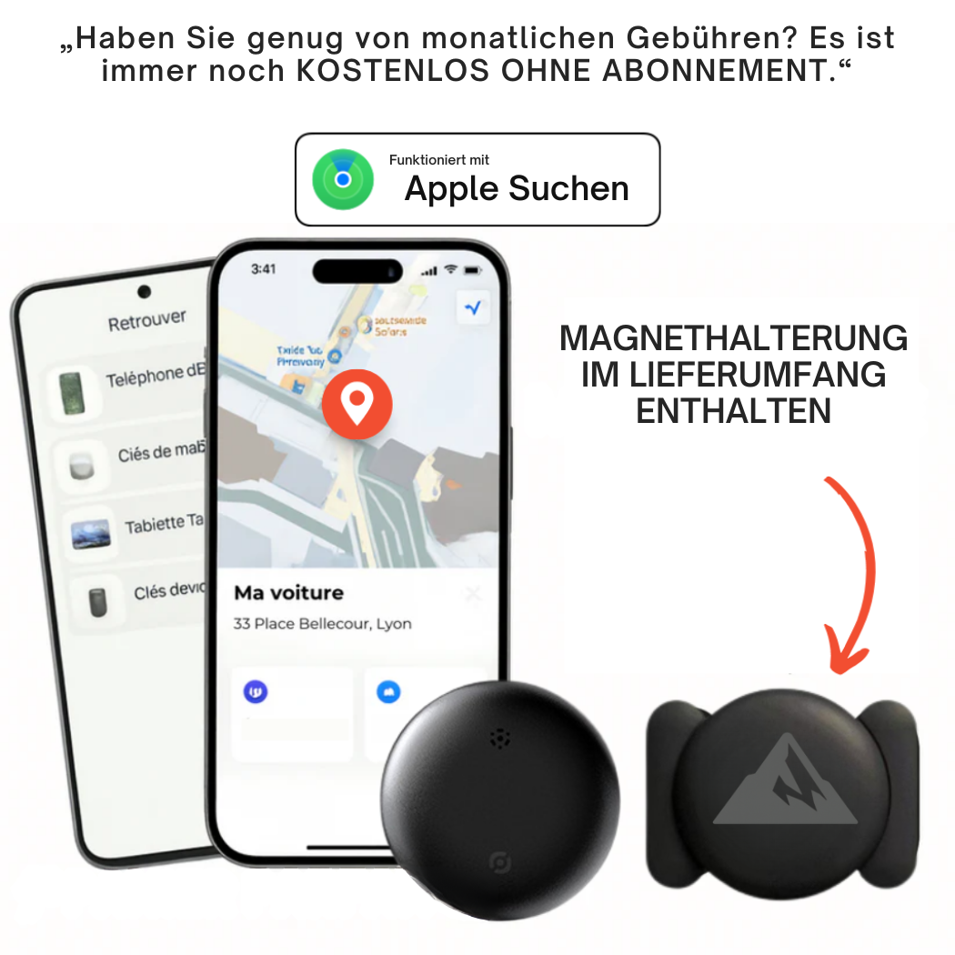 Diskret platzierter Mini GPS-Tracker im Fahrzeug. Bietet zuverlässige Echtzeit-Ortung und Diebstahlschutz.
