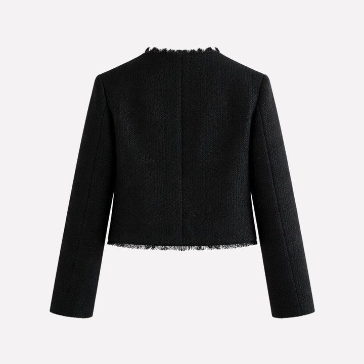 Leichte Frühlings-Damenjacke, modisch und vielseitig. Perfekt für einen schicken Pariser Look.