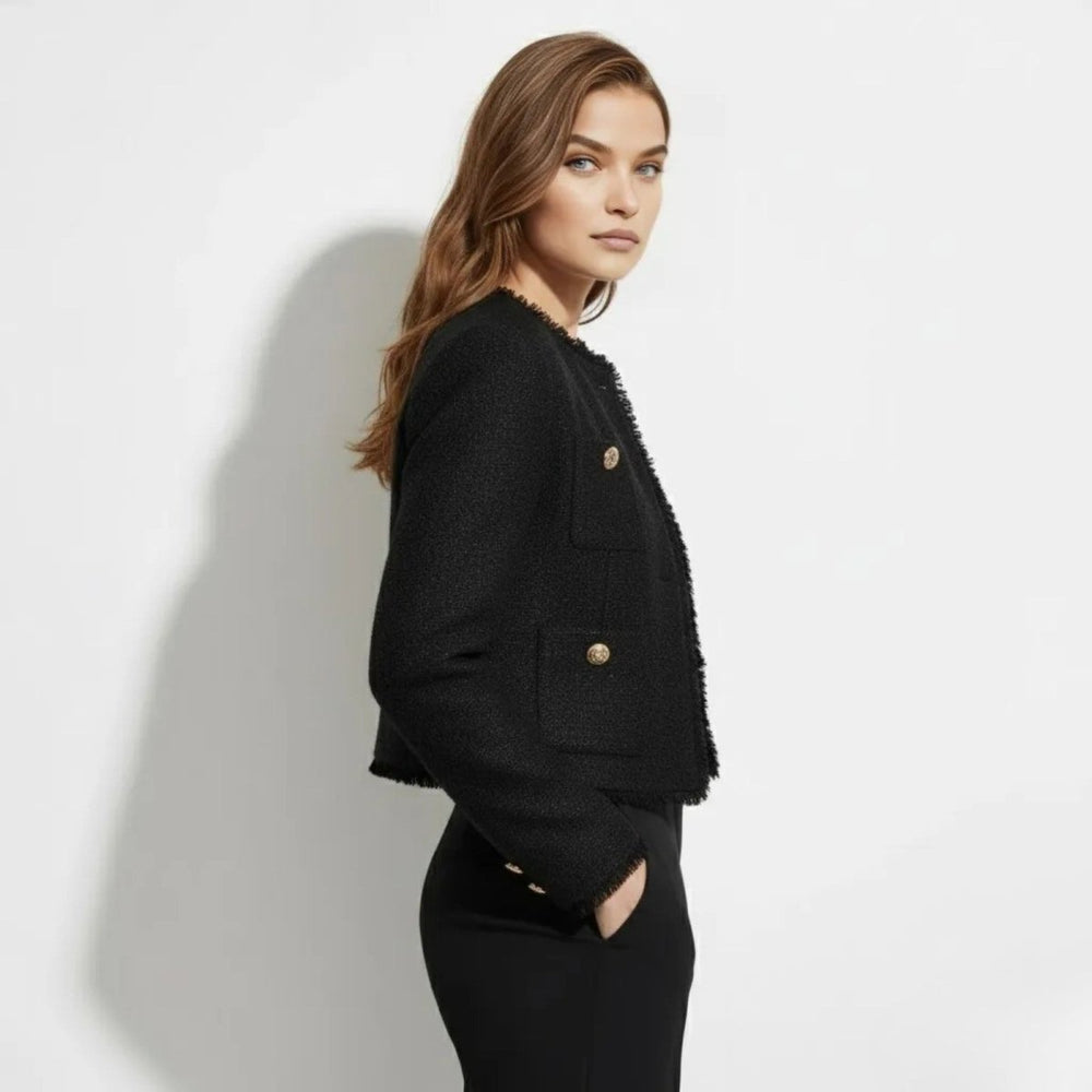 Stilvolle Business-Damenjacke, Blazer für Frühling & Sommer. Zeitloser Look für elegante Frauen.