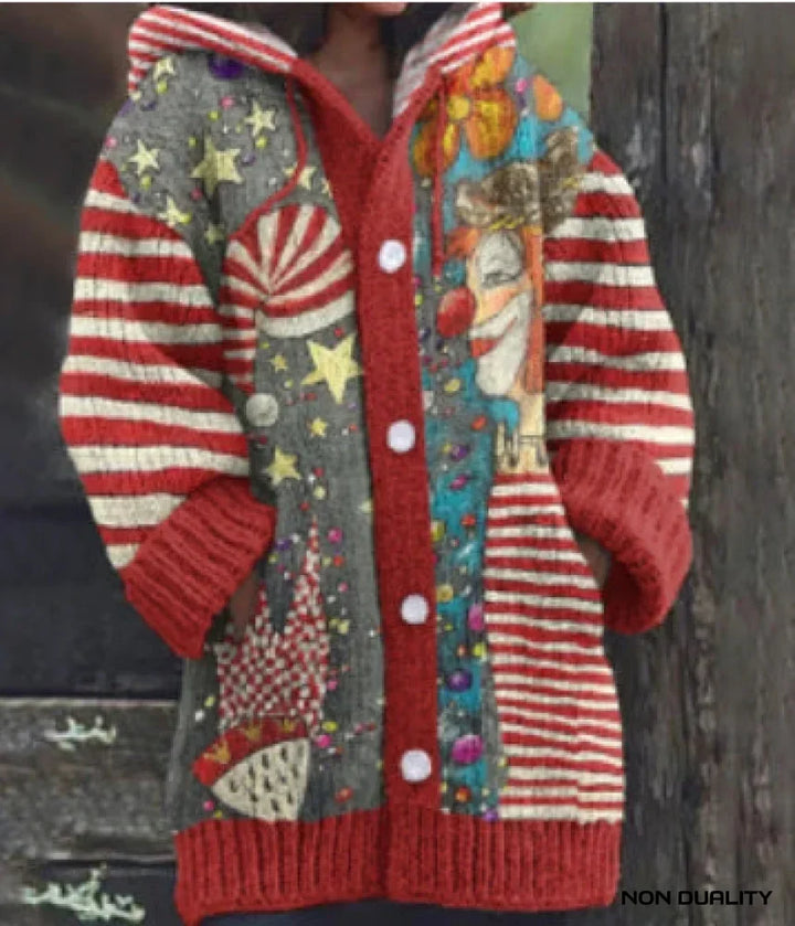 Damen Oversize Cardigan für lässige Freizeit-Looks. Warme Strickjacke mit Komfort für Herbst- & Wintermode.