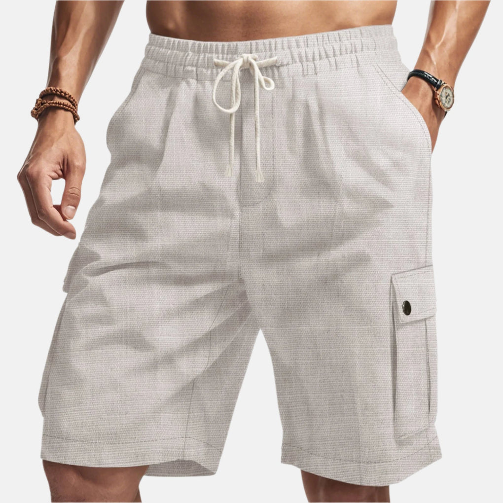Stylische Herren Casual Shorts, super bequem und vielseitig. Perfekte leichte Kurze Hose für warme Sommertage & Urlaub.