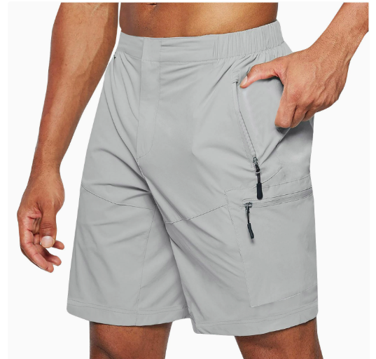 Regular Fit Herren Sommerhose mit elastischem Bund. Vielseitige, leichte Freizeithose für optimalen Sommerkomfort.