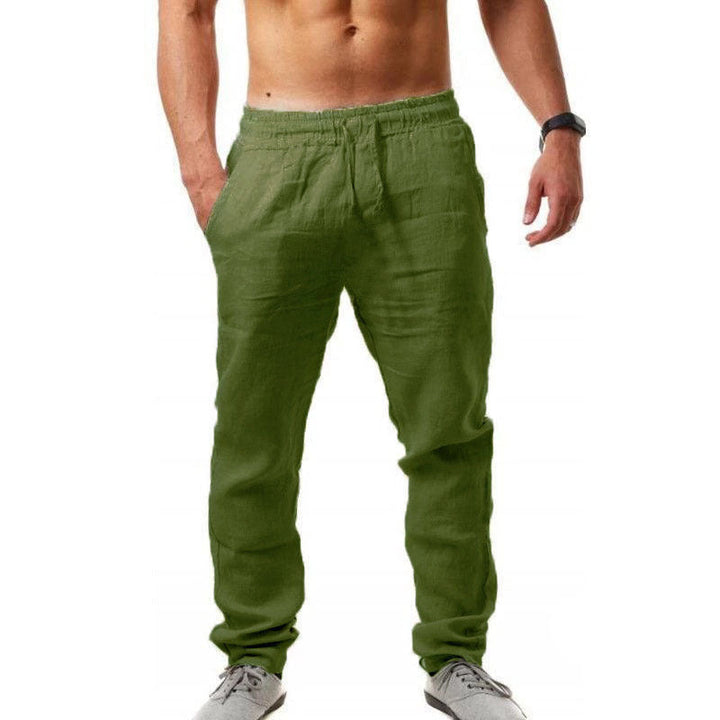 Atmungsaktive Herren Freizeithose. Leichte Sommerhose für maximalen Komfort im Alltag, Sport & Urlaub.
