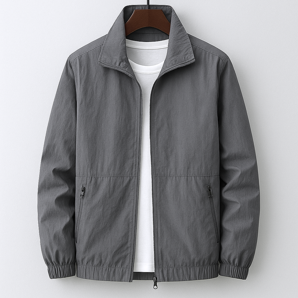 Herrenjacke mit modernem, leichtem Schnitt in stilvollem Design; ideal für Frühling, Herbst, Büro & legere Anlässe.