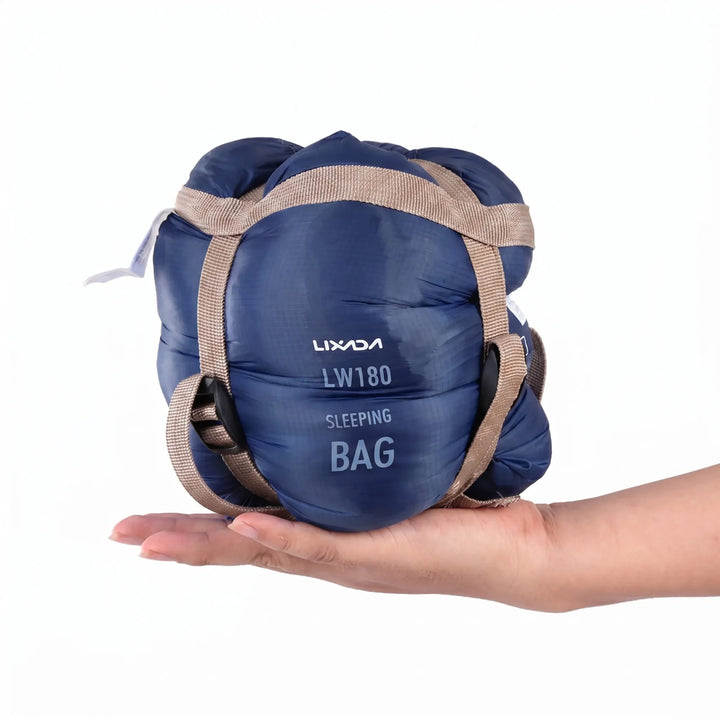 Atmungsaktiver Deckenschlafsack für Erwachsene, hoher Schlafkomfort beim Camping, Wandern & Reisen.