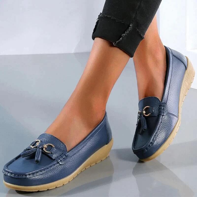 Stilvolle Damen Halbschuhe: Bequeme Loafer für Frühling & Sommer. Ideal für den Alltag und formelle Anlässe.