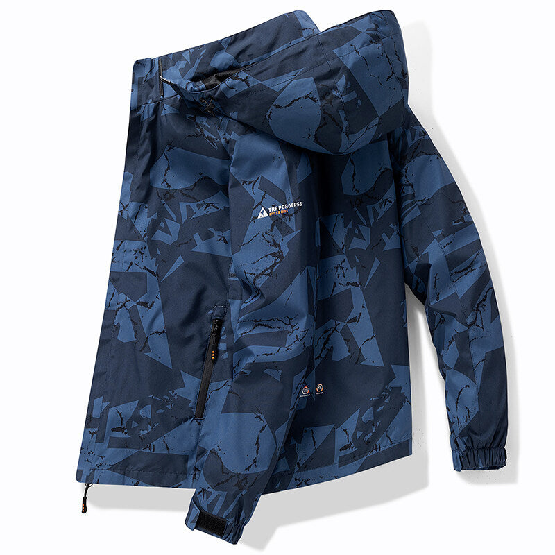Robuste Herren Skijacke, wasserdicht & winddicht, für Piste. Funktionelle Sport- & Outdoorjacke.