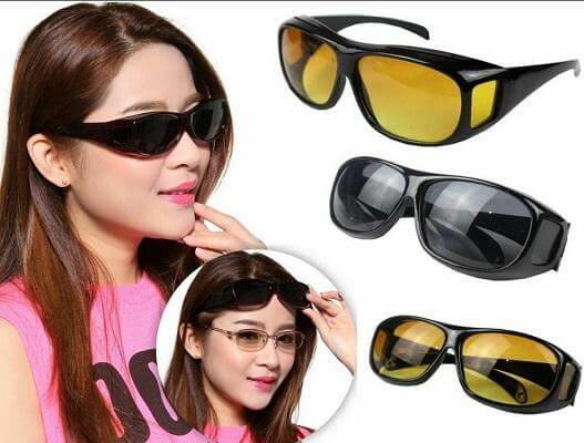 Komfortable Polarisationsbrille für Herren & Damen; sicheres Fahren bei schlechter Sicht.