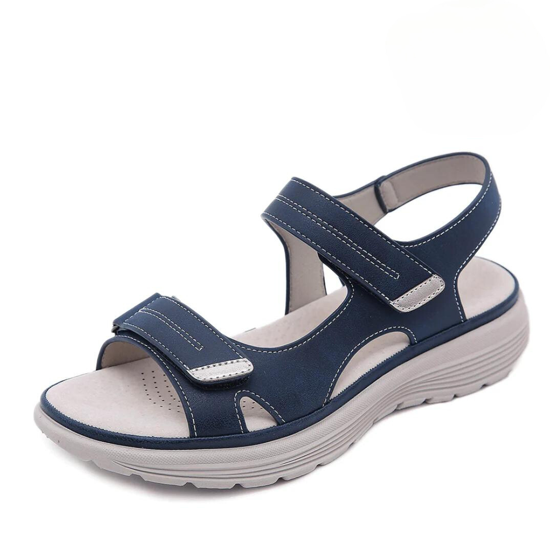 Orthopädische Damen Sandalen für Frühling & Sommer. Bequeme Komfortschuhe für Fußgesundheit, ideal für den Alltag.