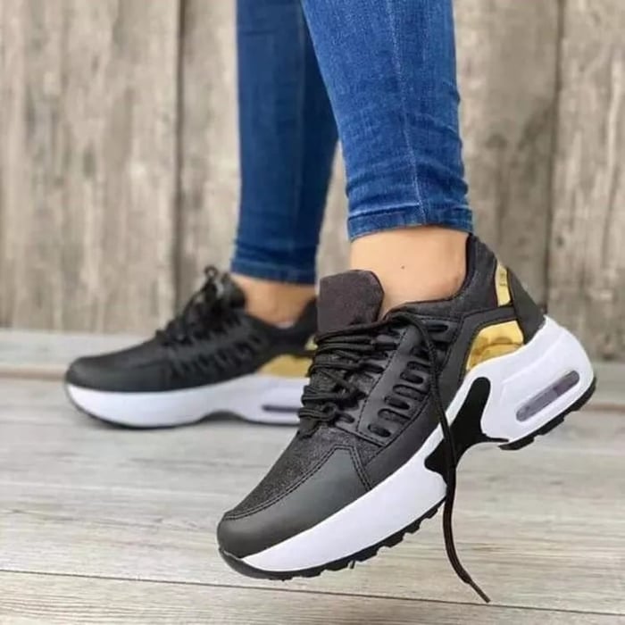 Sportliche Damenschuhe für aktive Frauen, atmungsaktive Gehschuhe mit orthopädischem Halt & Komfort ganzjährig.