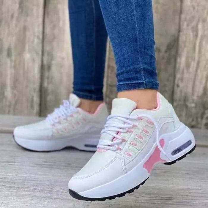 Ganzjährige orthopädische Damen-Sneakers, atmungsaktive Komfortschuhe für gesunde Füße & tägliche Haltung.