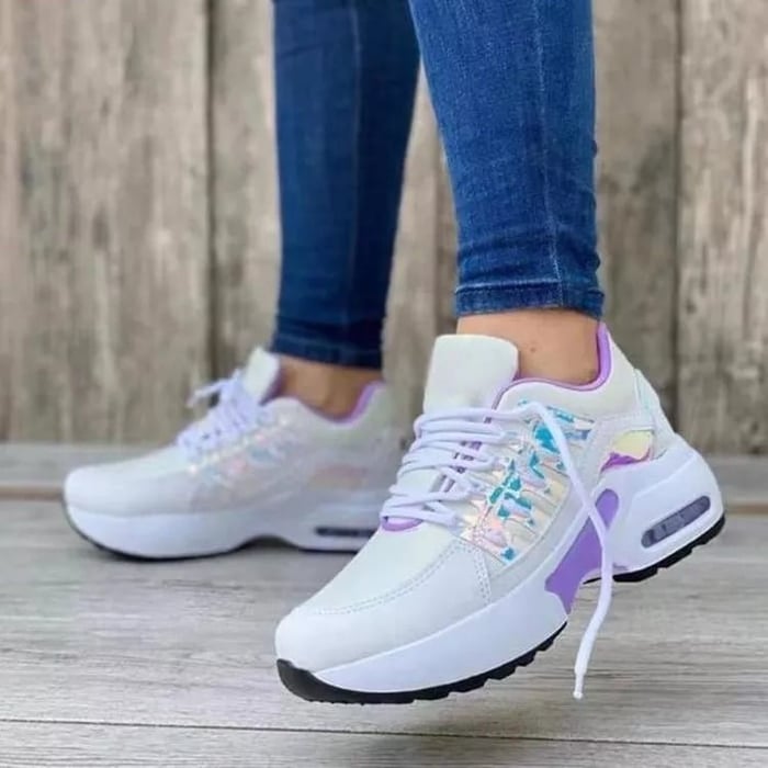 Hochwertige orthopädische Damen-Komfortschuhe, atmungsaktive athletische Sneakers mit Dämpfung für den Alltag.