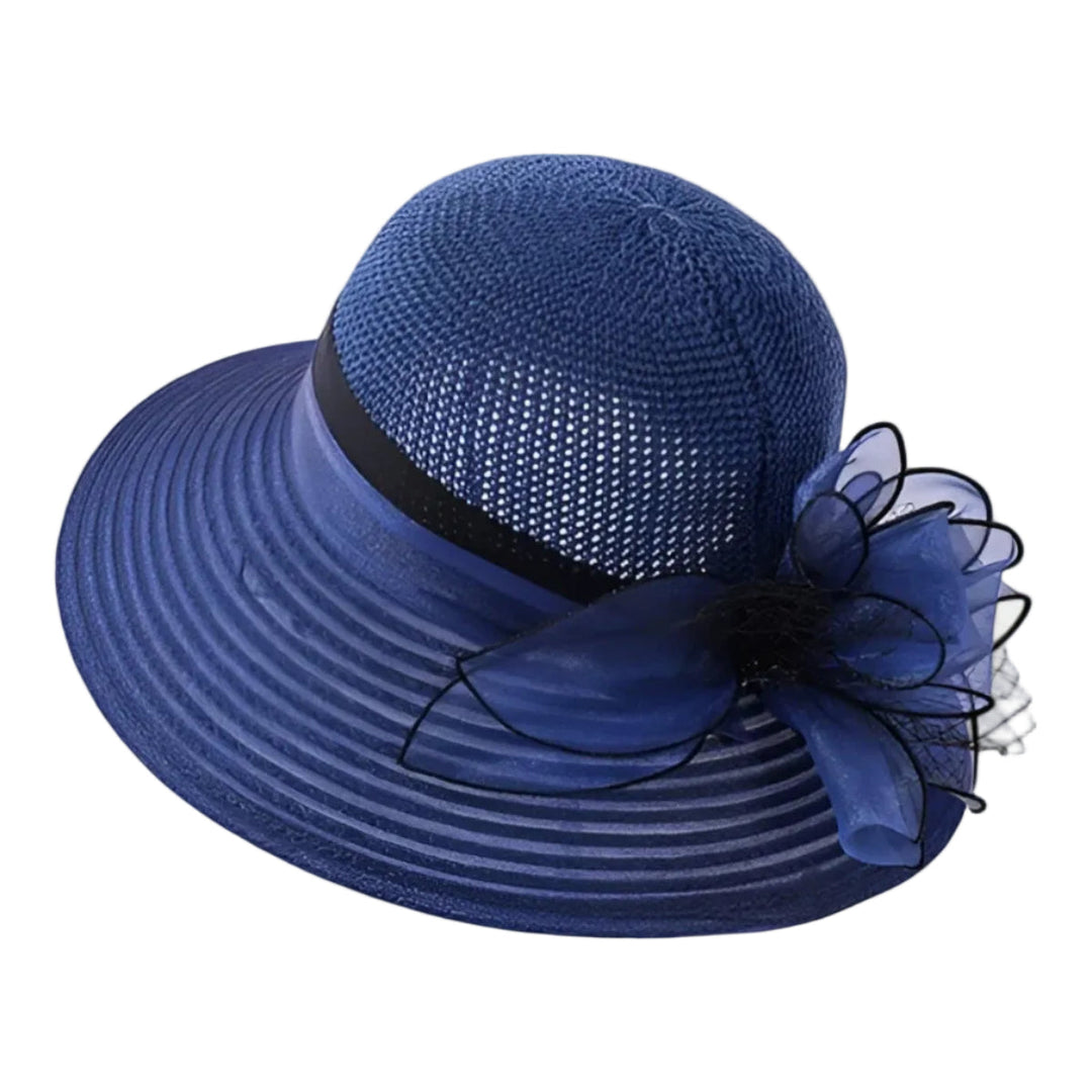 Damen Sonnenhut mit breiter Krempe, leicht, ideal für Sommer, Outdoor, Strand, Garten & effektiven Sonnenschutz.