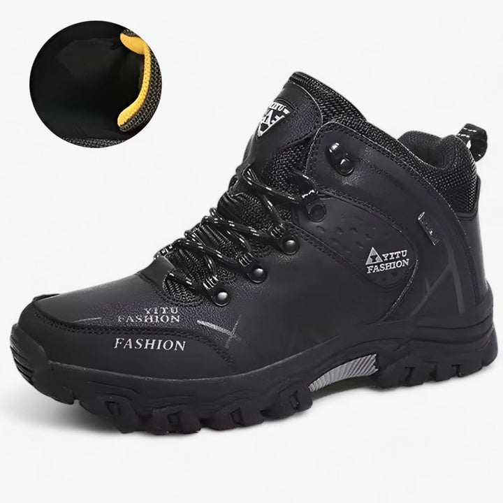 Herren wasserdichte Winterstiefel, robust & ultrawarm für Schnee & kaltes Wetter.