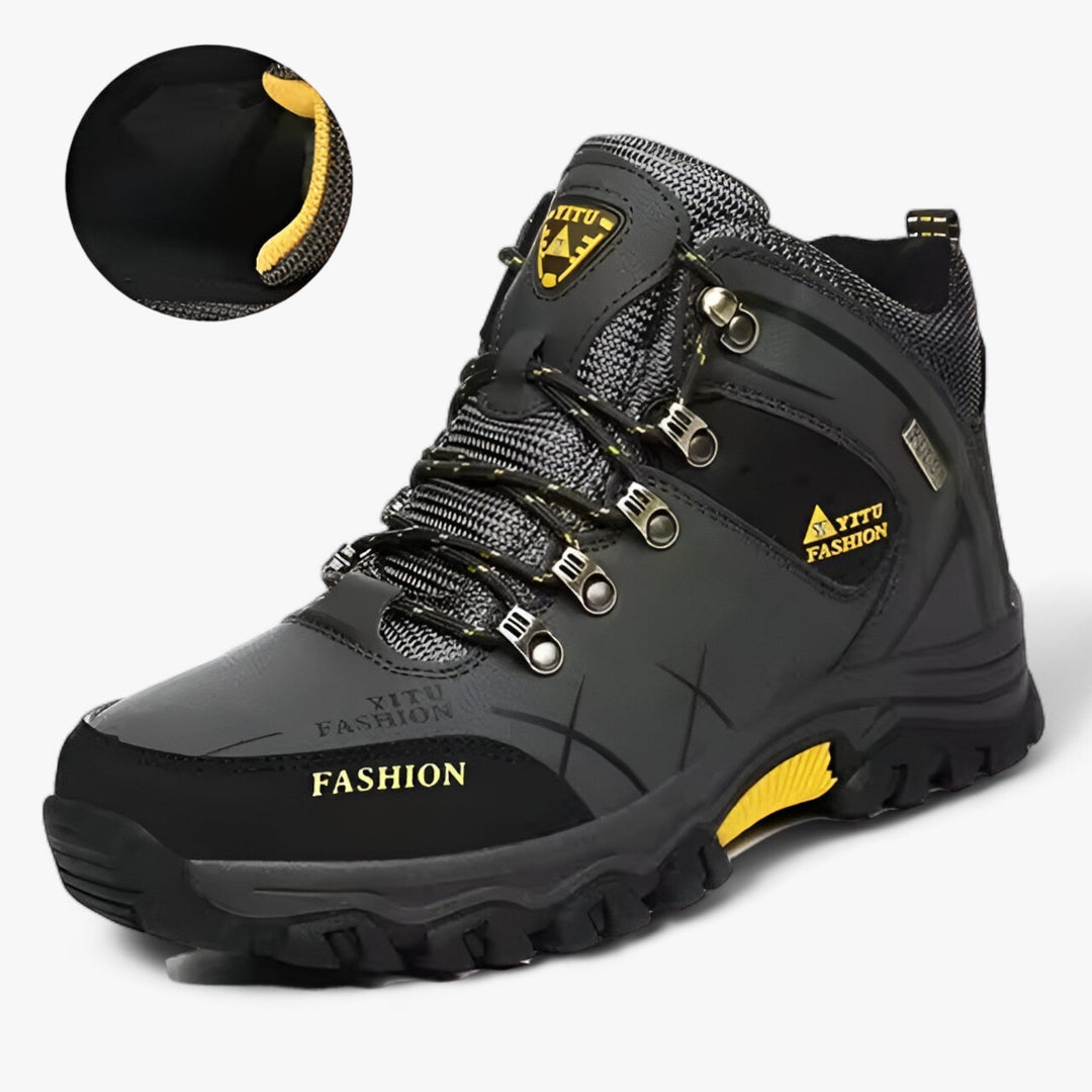 Komfortable Herren Outdoorschuhe, wasserdichte Winterstiefel, ideal für Schnee & Eis.