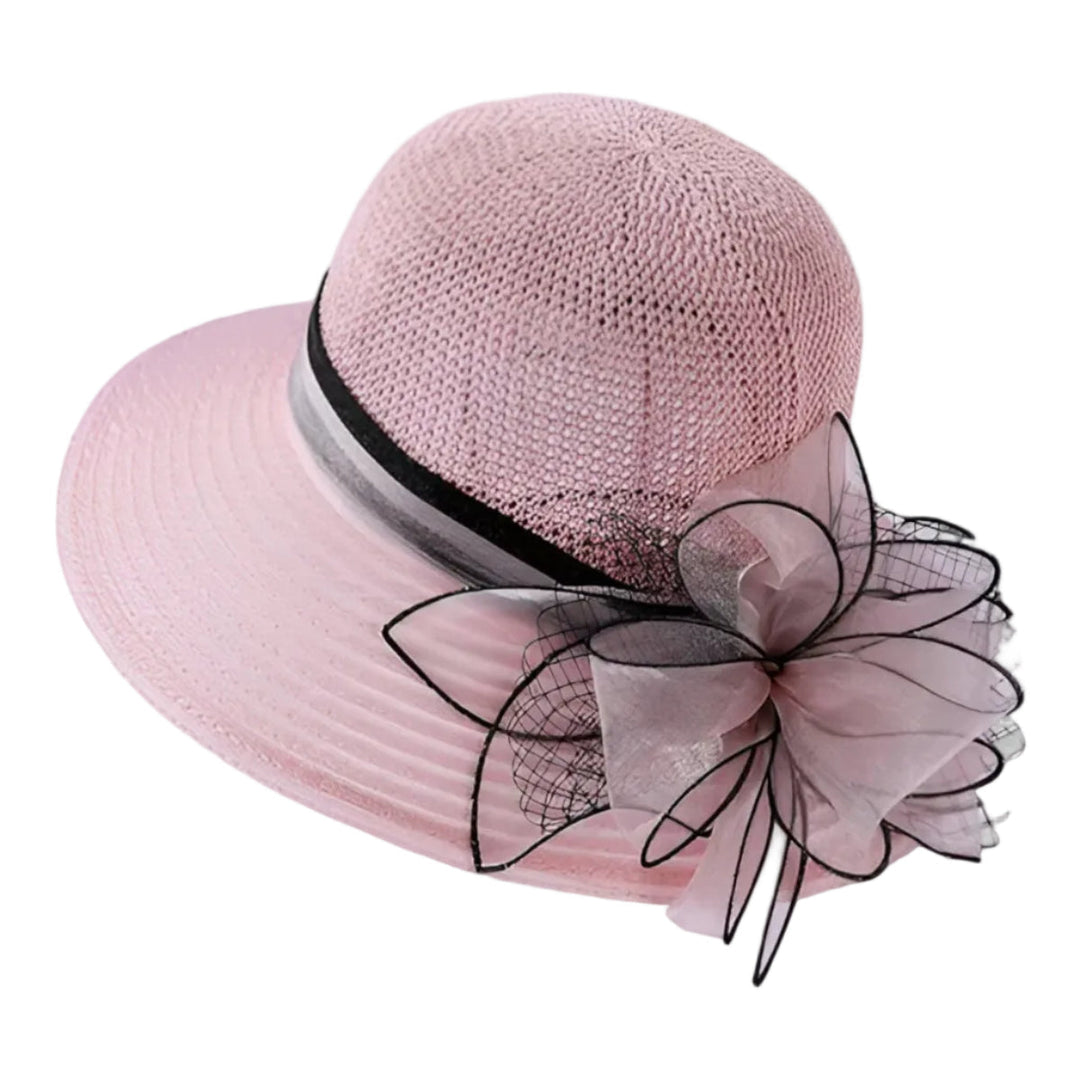 Damen Sonnenhut für Outdoor-Aktivitäten & Reisen, bietet mit breiter Krempe effektiven Sonnenschutz für Gesicht & Nacken.