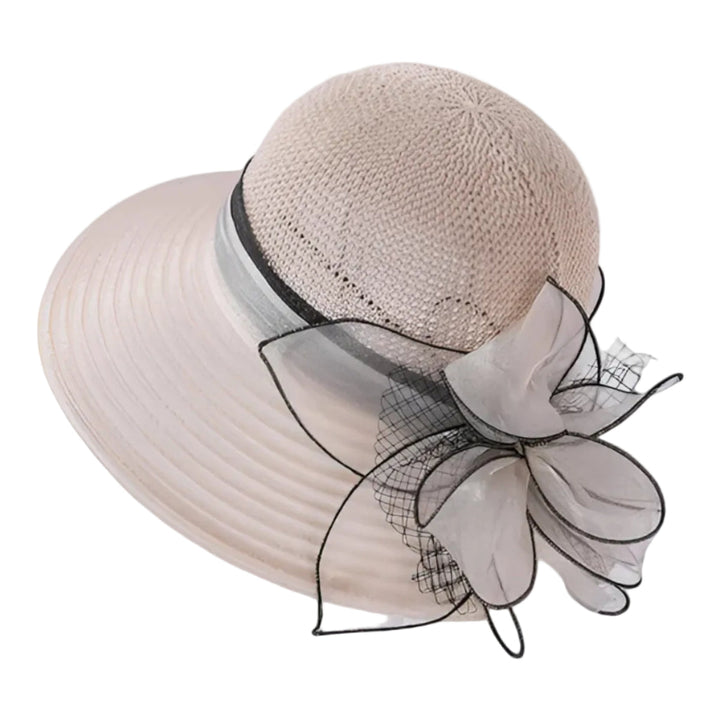 Vielseitiger Damen Sommerhut mit breiter Krempe, leicht, für Outdoor, Garten, Strand & umfassenden Sonnenschutz.