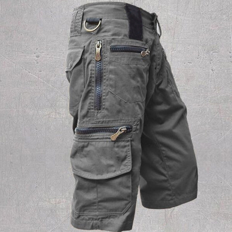 Robuste Herren Cargo-Shorts, bequem für Abenteuer & Alltag. Vielseitige Freizeitshorts mit praktischen Taschen.