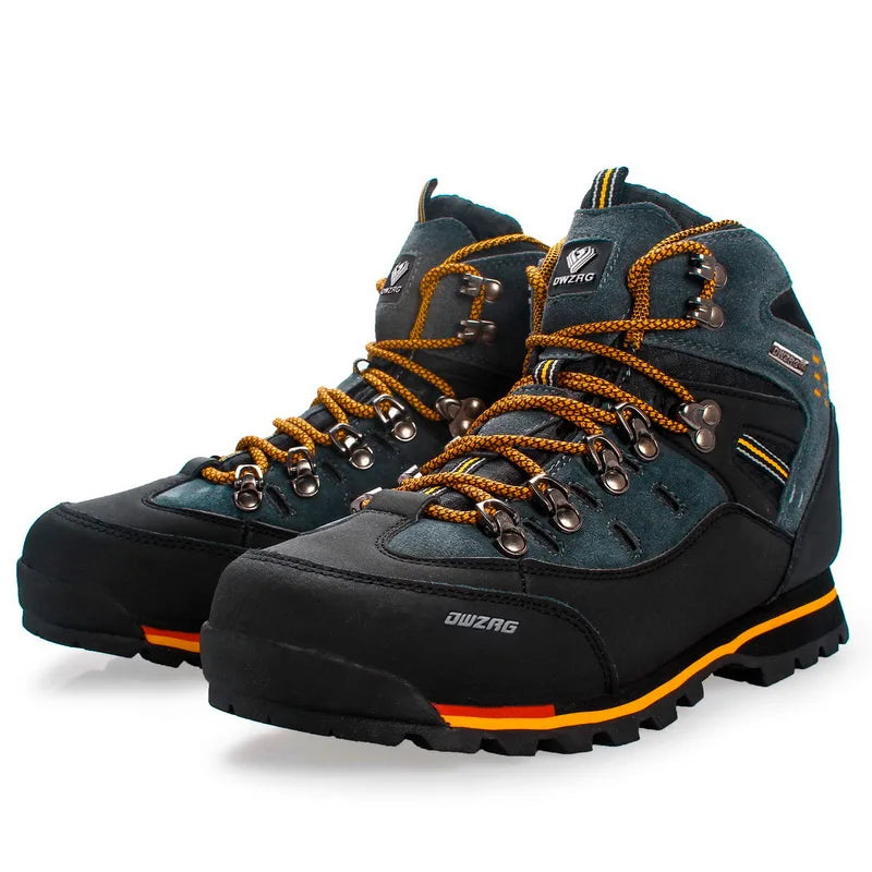 Robuste Herren Wanderschuhe, knöchelhoch, für sicheren Halt beim Trekking; ideal für Outdoor-Wanderungen.