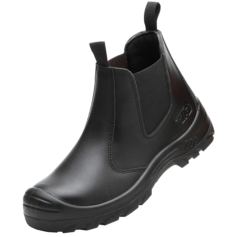 Komfortable orthopädische Herrenstiefel für schmerzfreie Füße bei langer Arbeit, rutschfest.