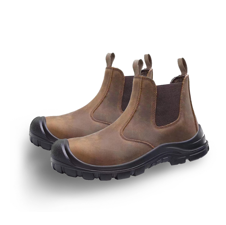 Orthopädische Herren Sicherheitsstiefel für schmerzfreies Gehen, Sicherheit & Komfort bei der Arbeit.