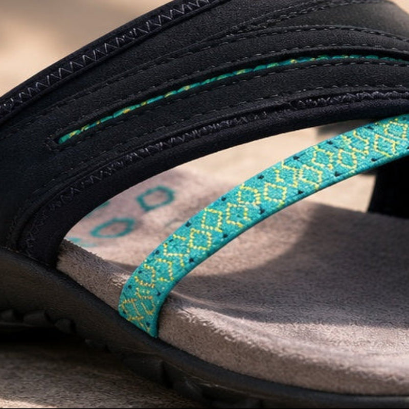 Rutschfeste Damen Zehentrenner, perfekt für Strand, Pool & Garten. Schnelltrocknende Sommer Flip Flops.