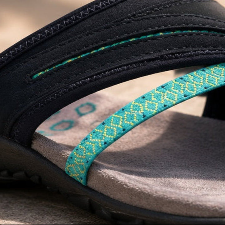 Rutschfeste Damen Zehentrenner, perfekt für Strand, Pool & Garten. Schnelltrocknende Sommer Flip Flops.
